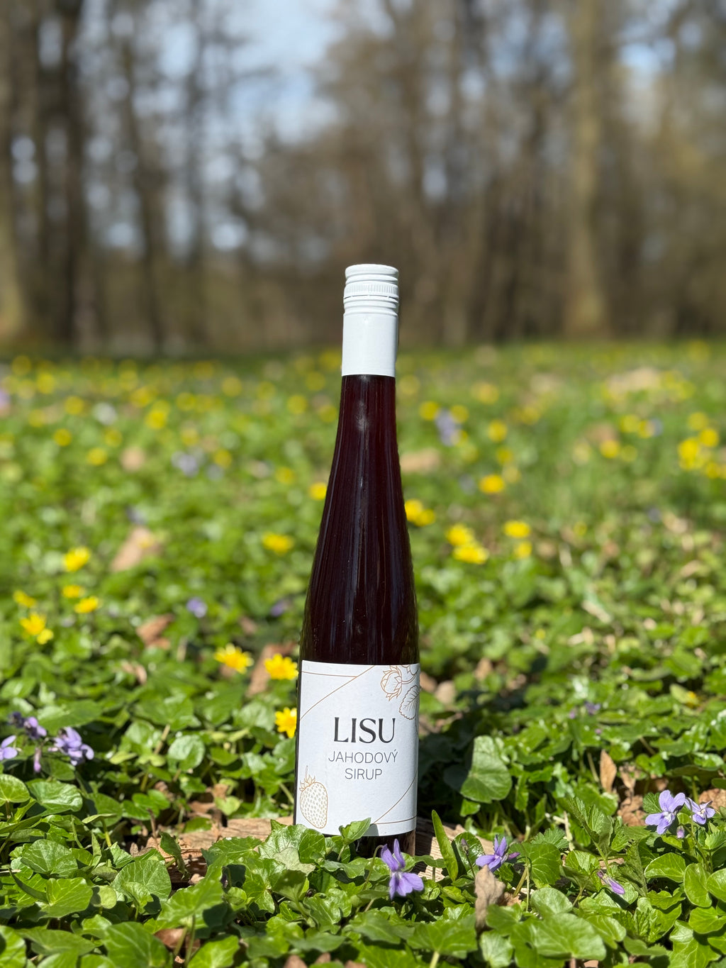 Ovocný sirup Jahoda
