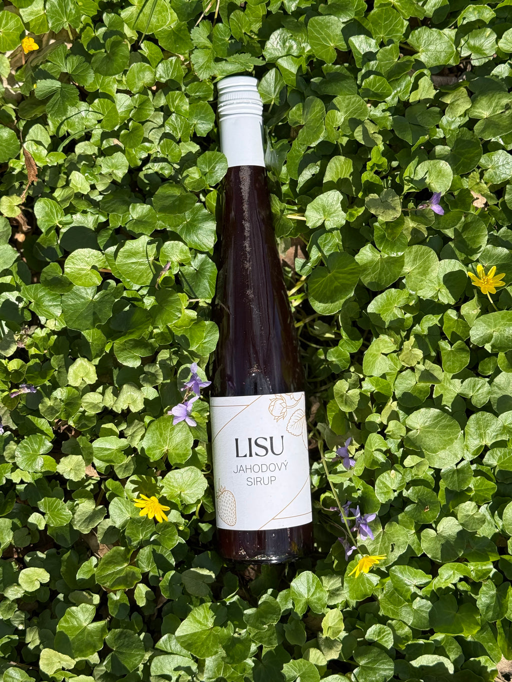 Ovocný sirup Jahoda