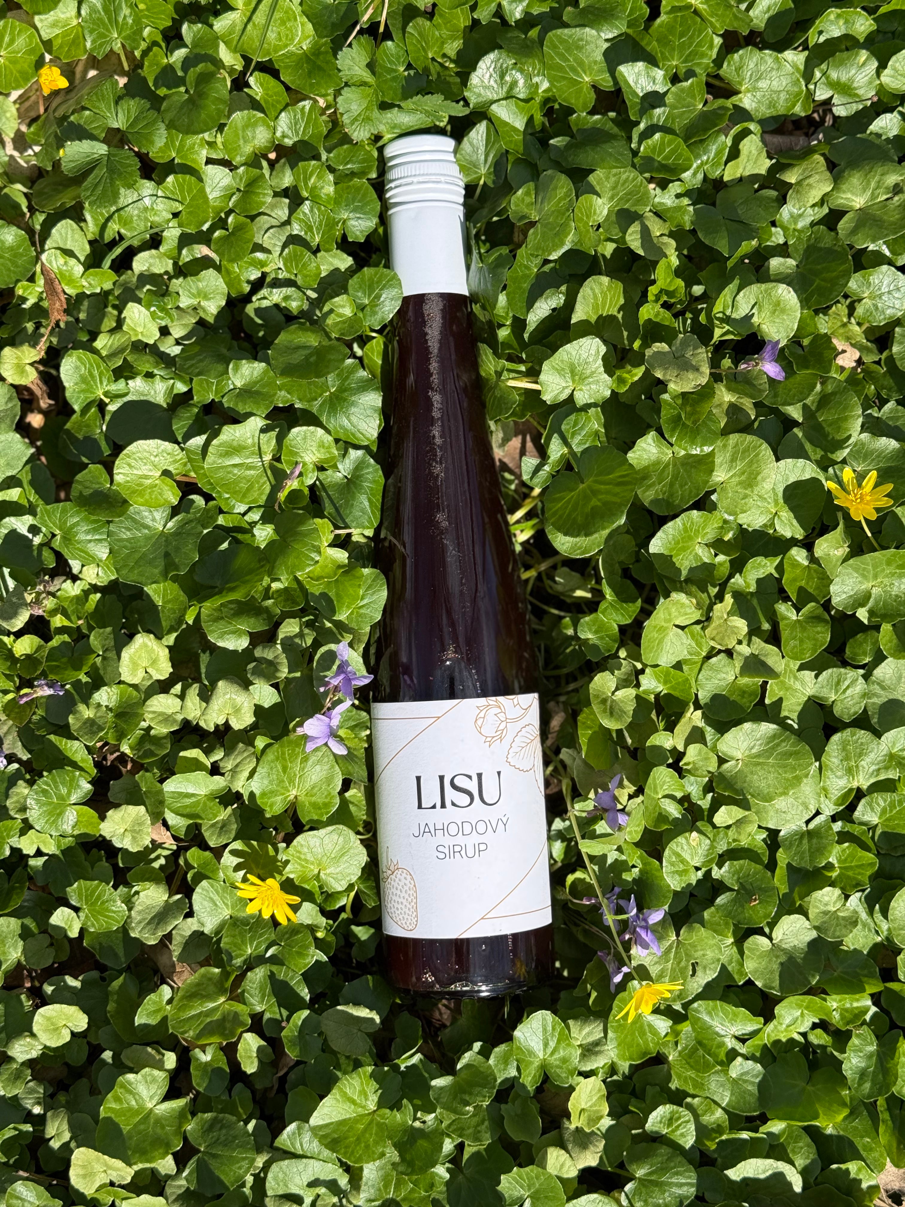 Ovocný sirup Jahoda